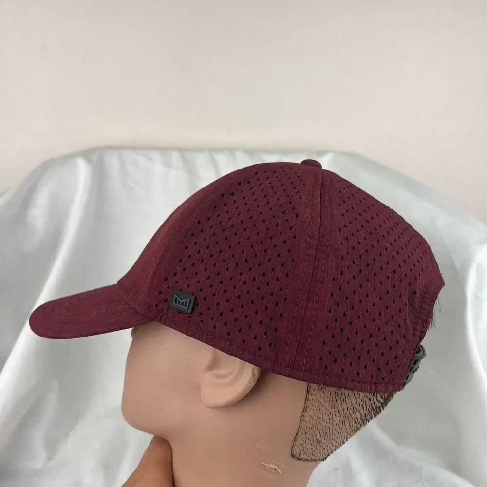 Melin Hydro A-Game - Heather Maroon Burgundy Hat Cap